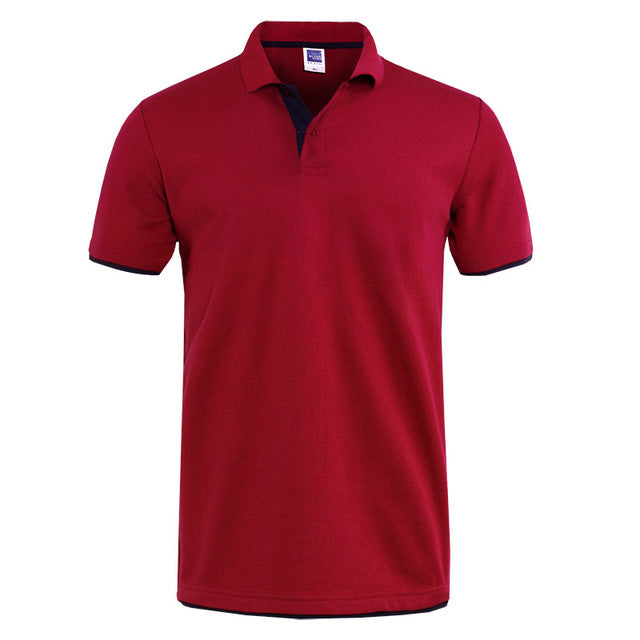 Mens Polo Shirt Brands Clothing Short Sleeve Summer Sh