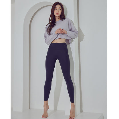 Workout Clothes Long-Sleeved Women'S Casual Loose Sports Overalls Yoga Clothes Tops