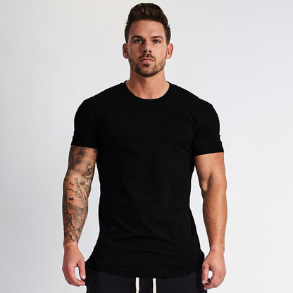 Short Sleeve Fashion Casual Workout Training Clothes Sports