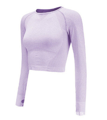 Yoga long sleeve workout clothes